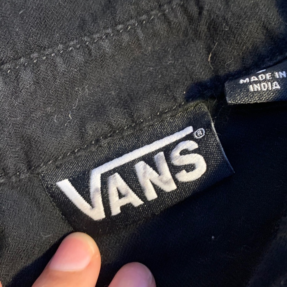 Vans button up shirt